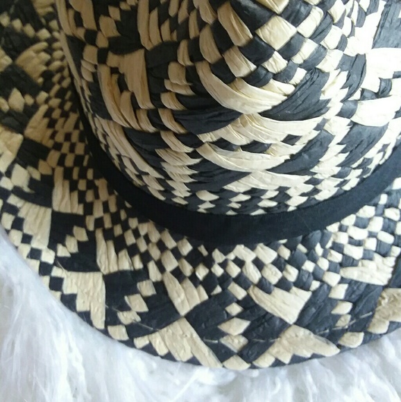 Fedora woven hat (NWOT) - Picture 2 of 7